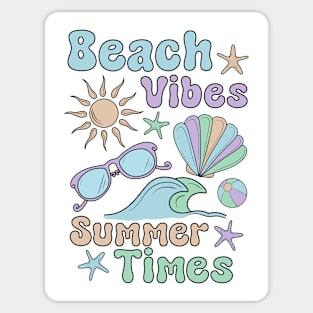 Beach Vibes Summer Time Sticker